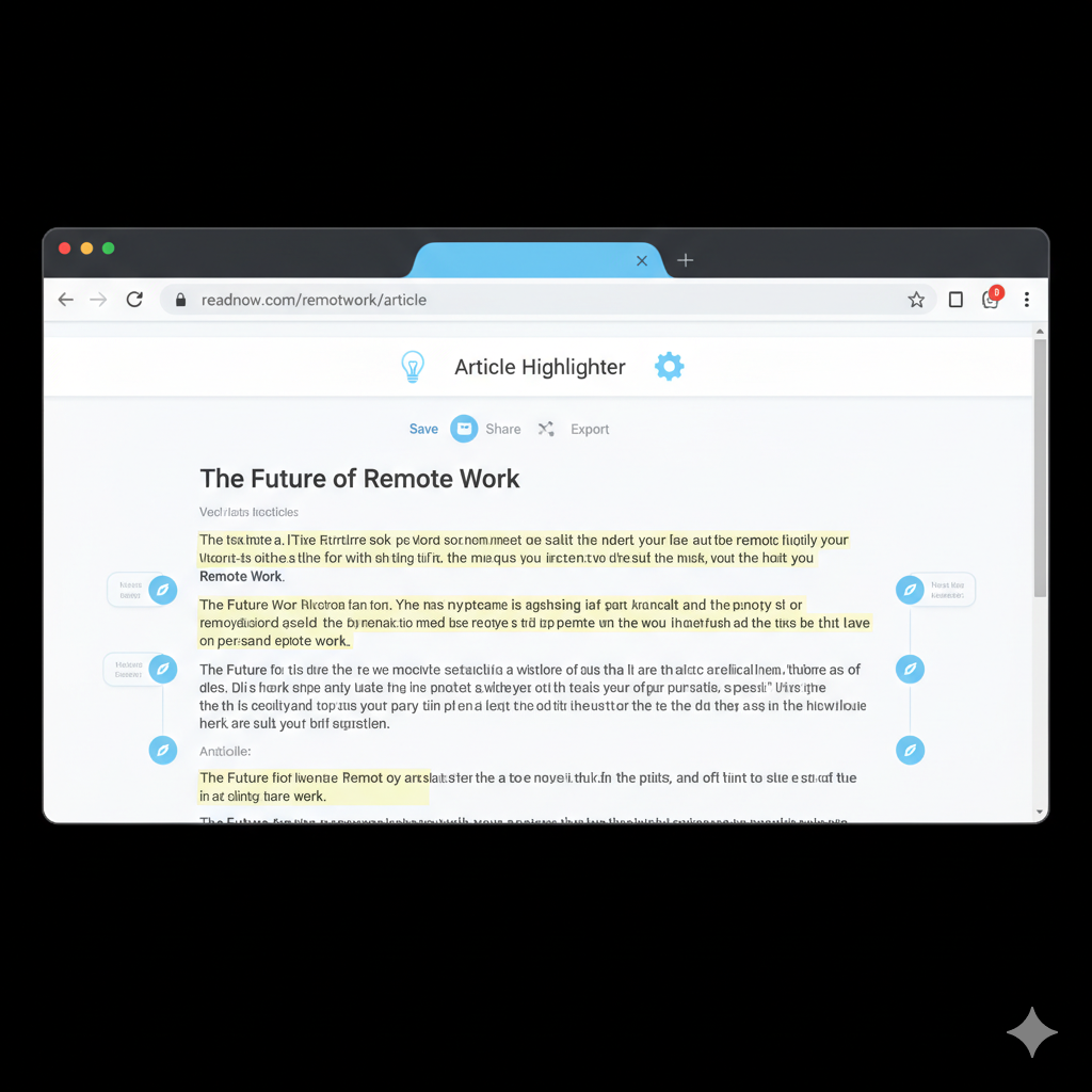 Article Highlighter screenshot
