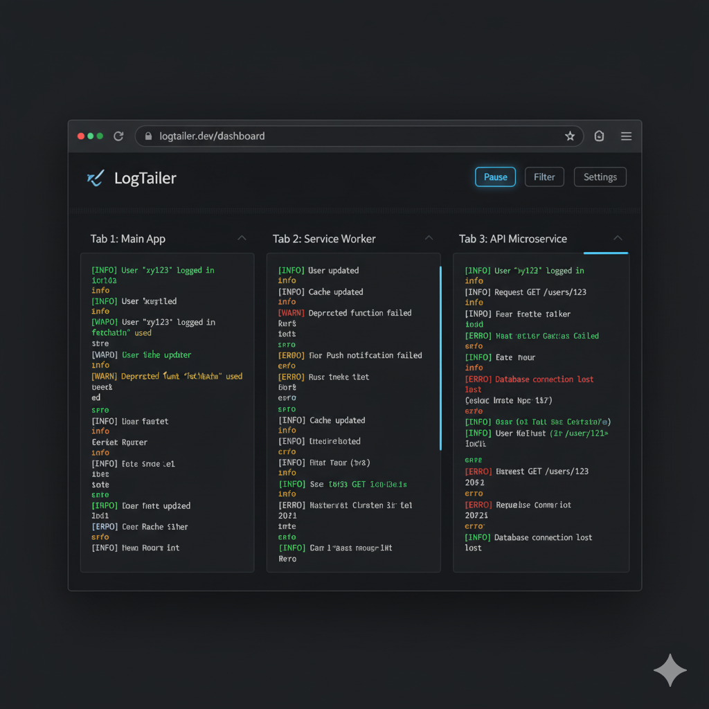 LogTailer screenshot