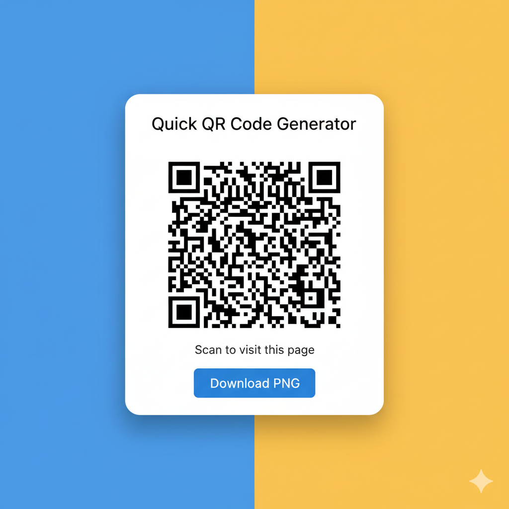 Quick QR Code Generator screenshot